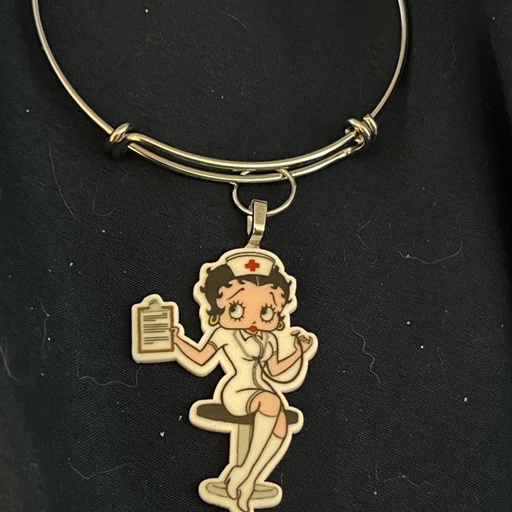 Playful Nurse Charm Bracelet